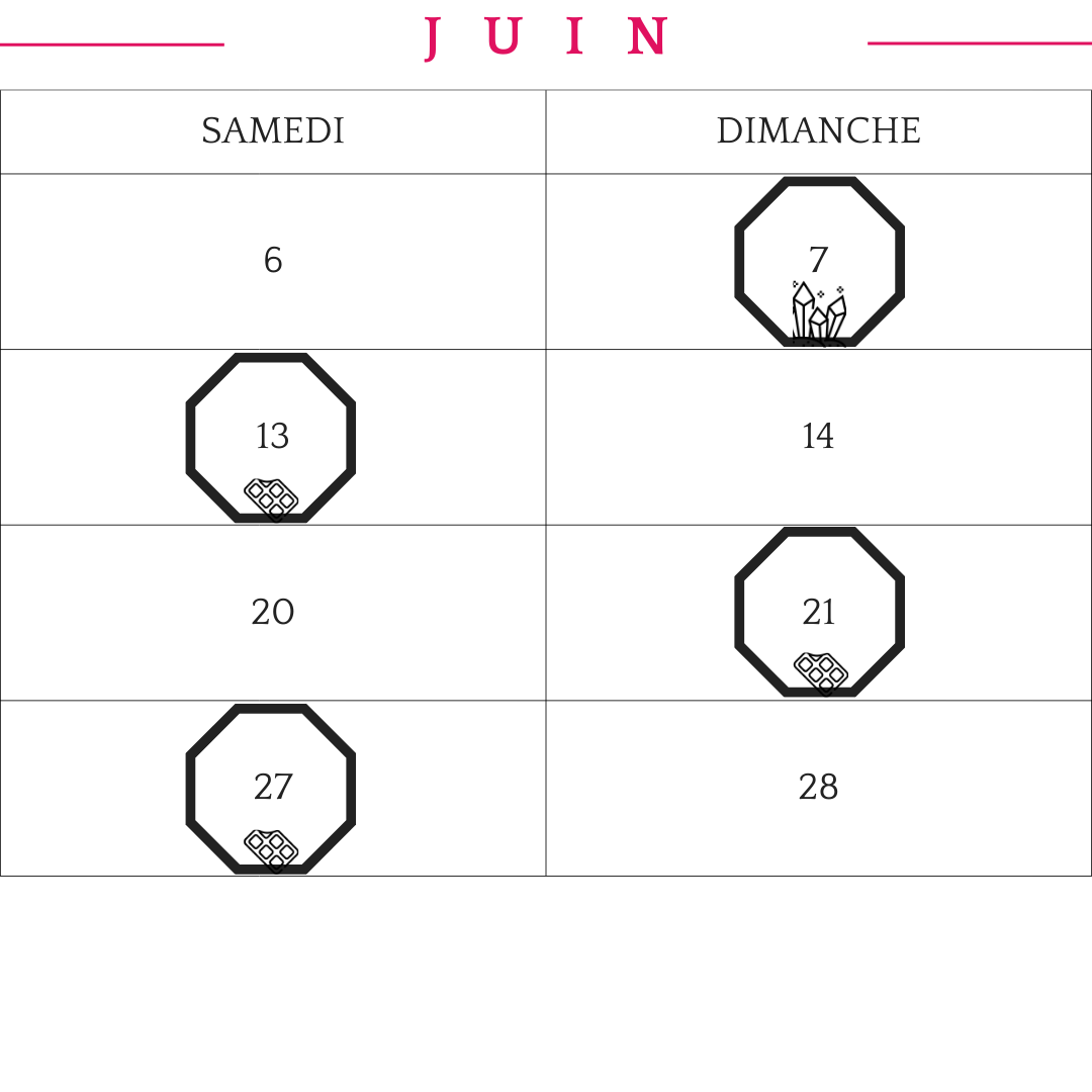 Agenda Juin 2026 Pierres Dorées Les Epicurieuses