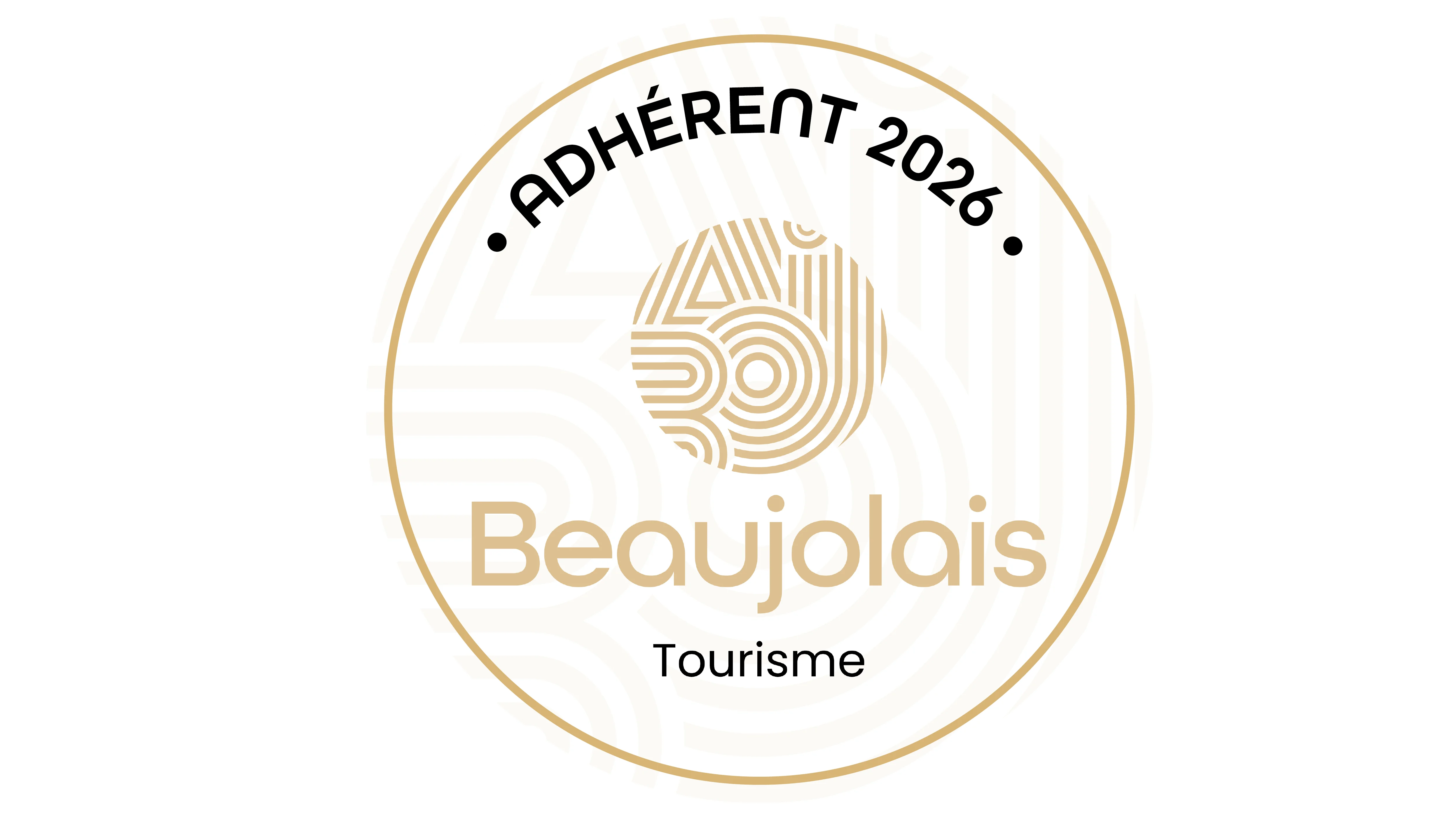 Logo adhérent 2026 beaujolais tourisme
