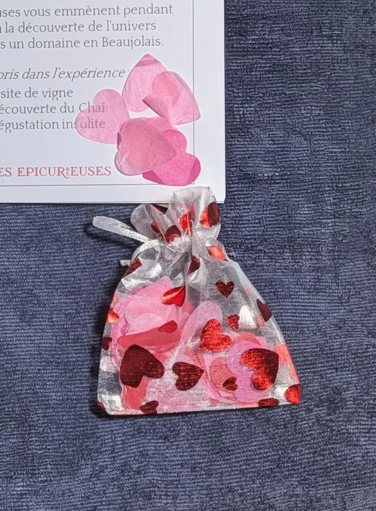 Sachets cœurs en papier