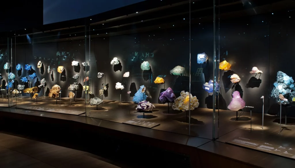 Collection de Minéraux du Musée des Confluences - Crédit : O. Garcin