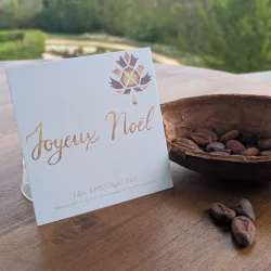 Carte message joyeux noël Les Epicurieuses