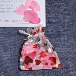 Sachets cœurs en papier